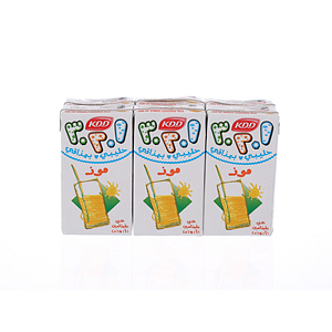 Kdd 123 Banana Milk 125 ml × 6 Pack