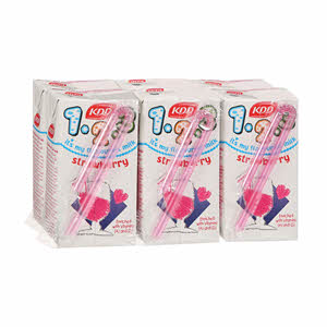KDD 123 Strawberry Milk 125 ml