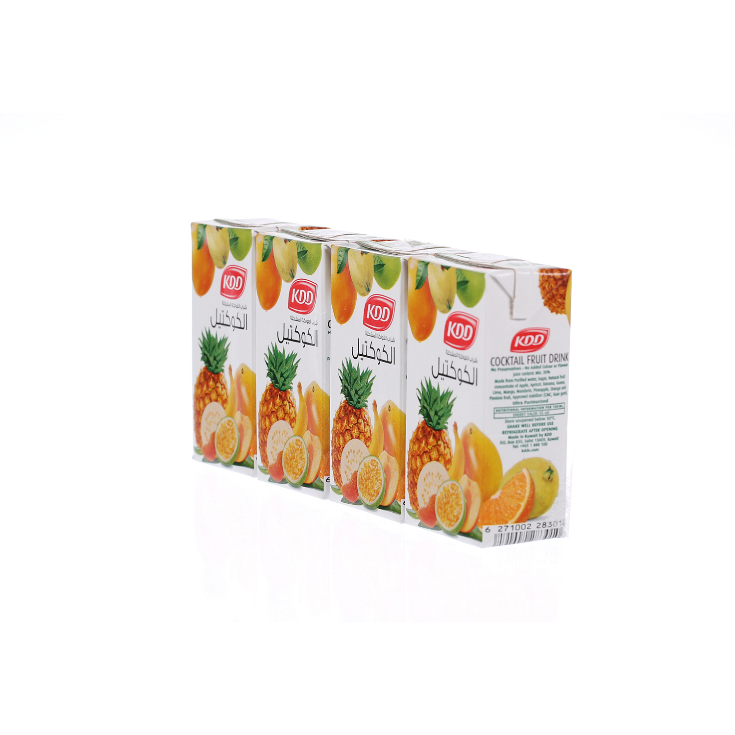 KDD Juice Cocktail 125ml × 4'S