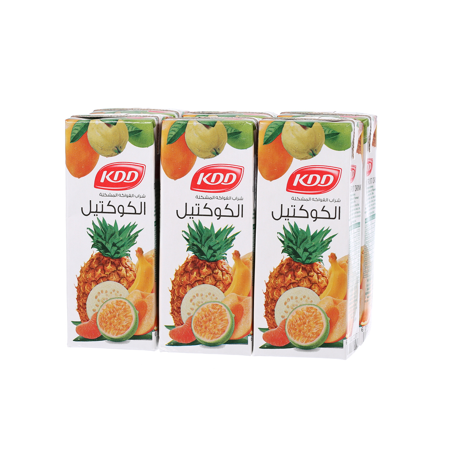 KDD Cocktail Juice 200ml × 6'S