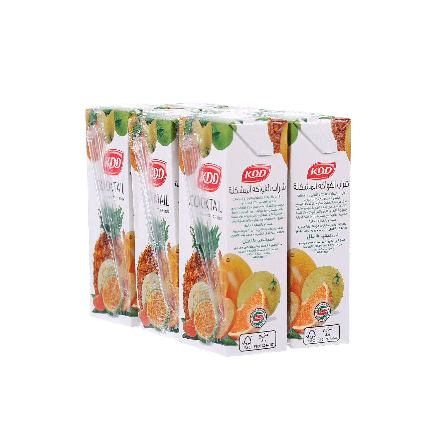 KDD Cocktail Juice 200ml × 6'S