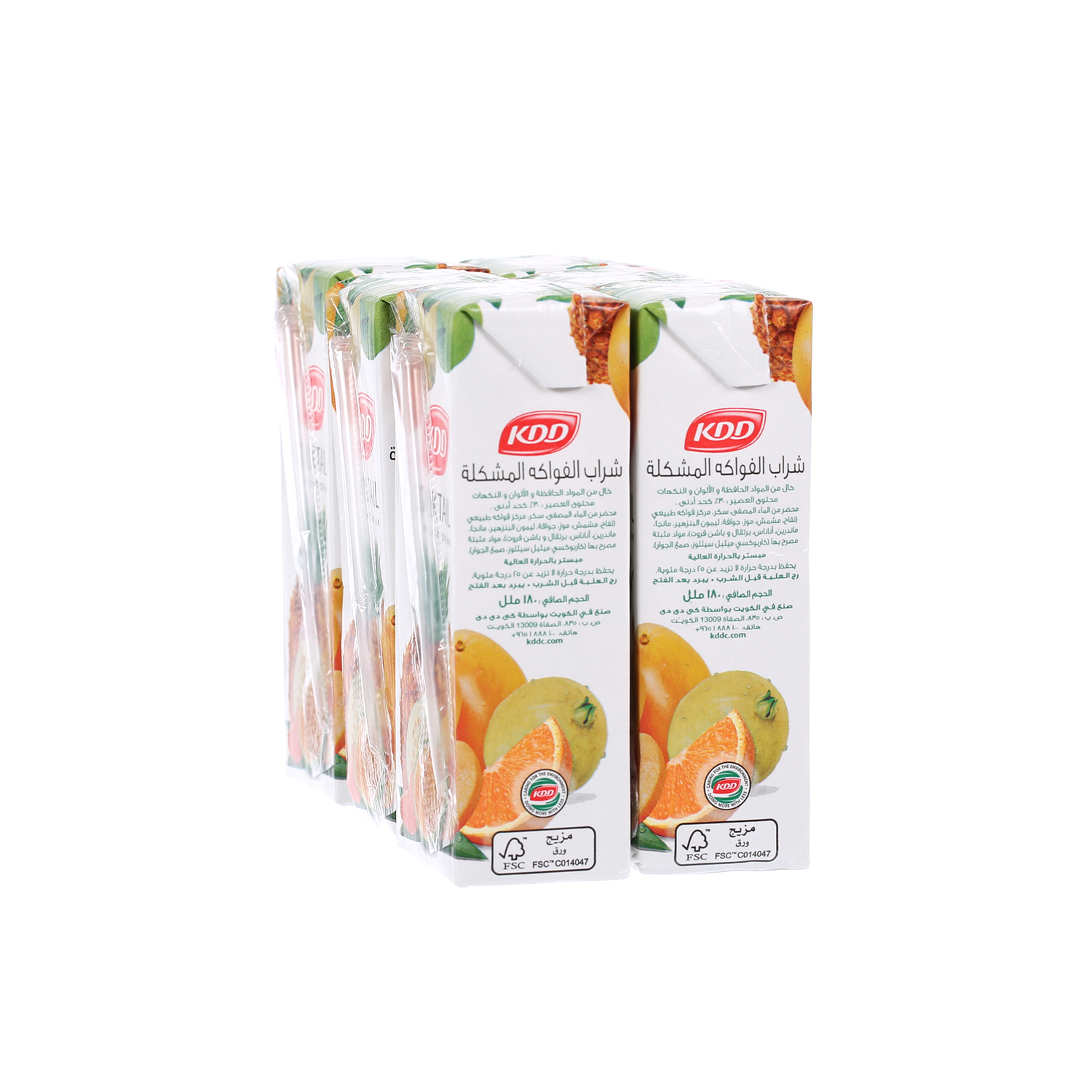 KDD Cocktail Juice 200ml × 6'S