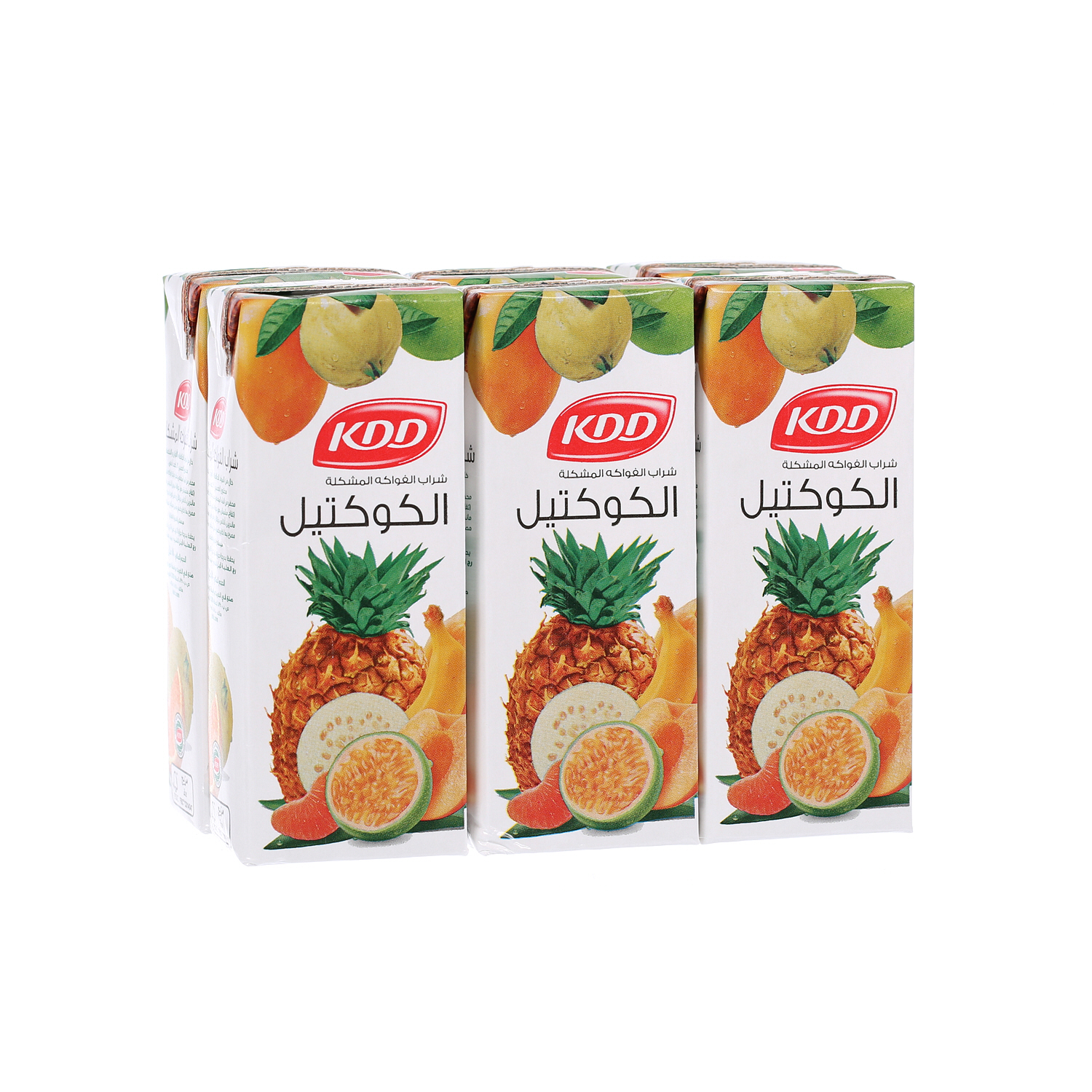 KDD Cocktail Juice 200ml × 6'S