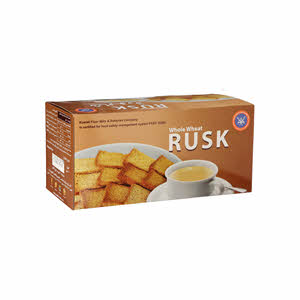 Kuwait Flour Rusk Whole Wheat 1 Kg