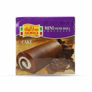 Sara Mini Roll Chocolatelate 20 × 25 g