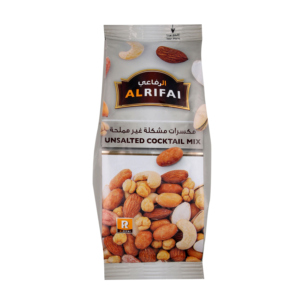 Al Rifai Delux Unsalted Mixed Nuts 200gm | Sharjah Co-operative Society