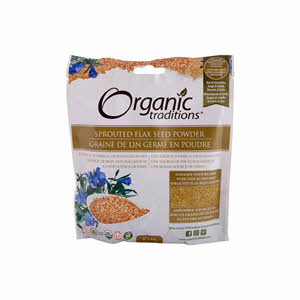 Organic Traditions Flax Seed Powder 227 g