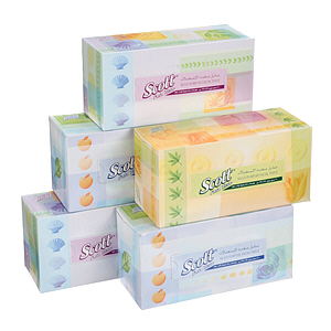 Scott Facial Tissue 200X2Ply 4+1