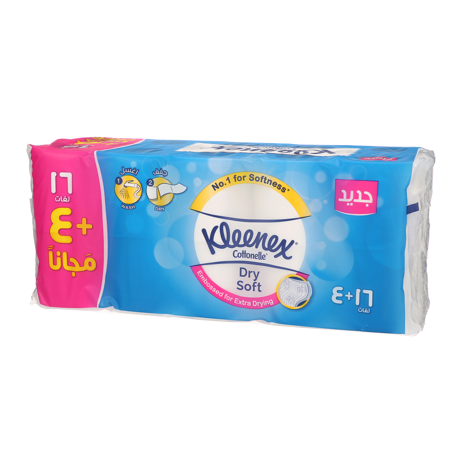 Kleenex Toilet Tissue Dri Soft 200 Ply (16 + 4 Free)