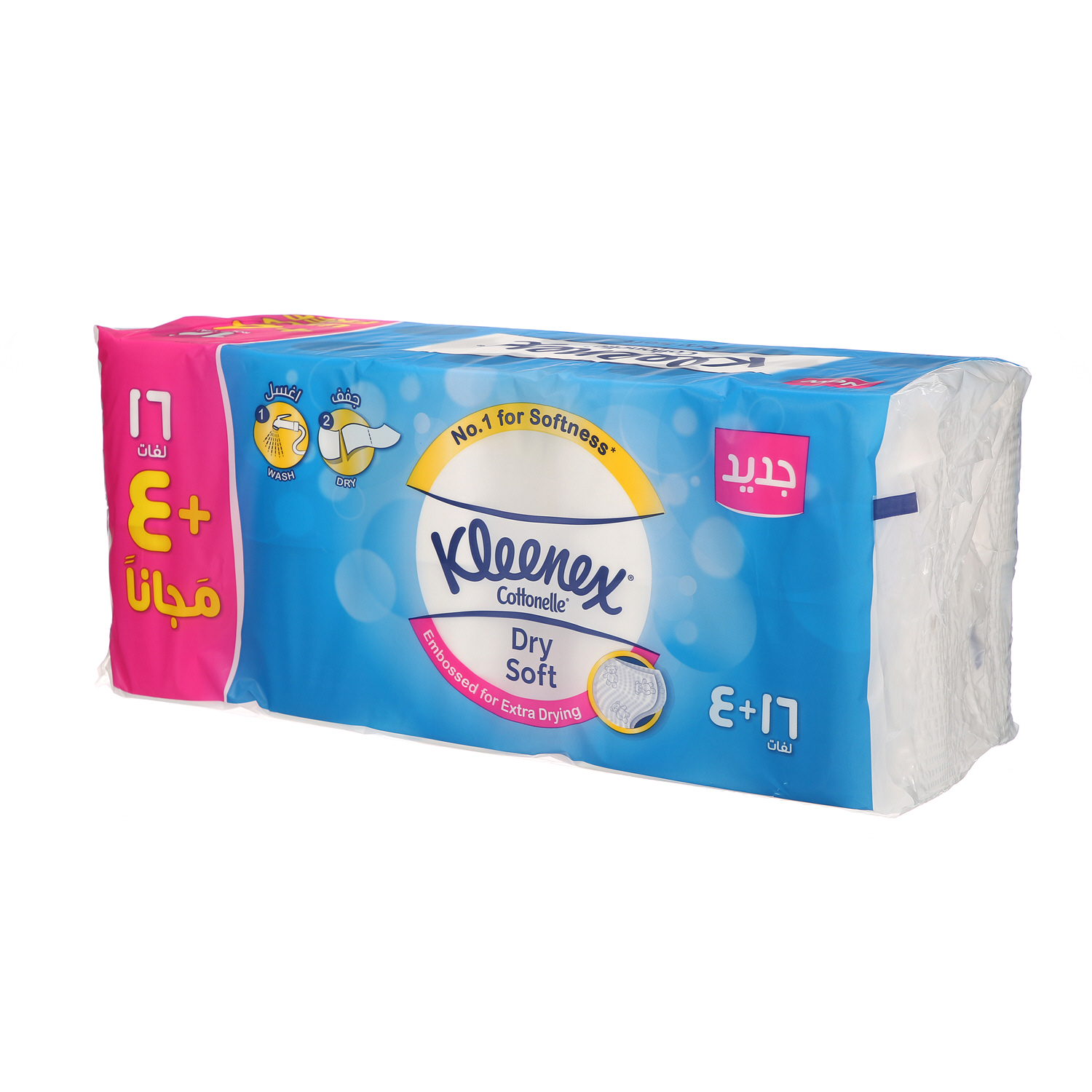 Kleenex Toilet Tissue Dri Soft 200 Ply (16 + 4 Free)