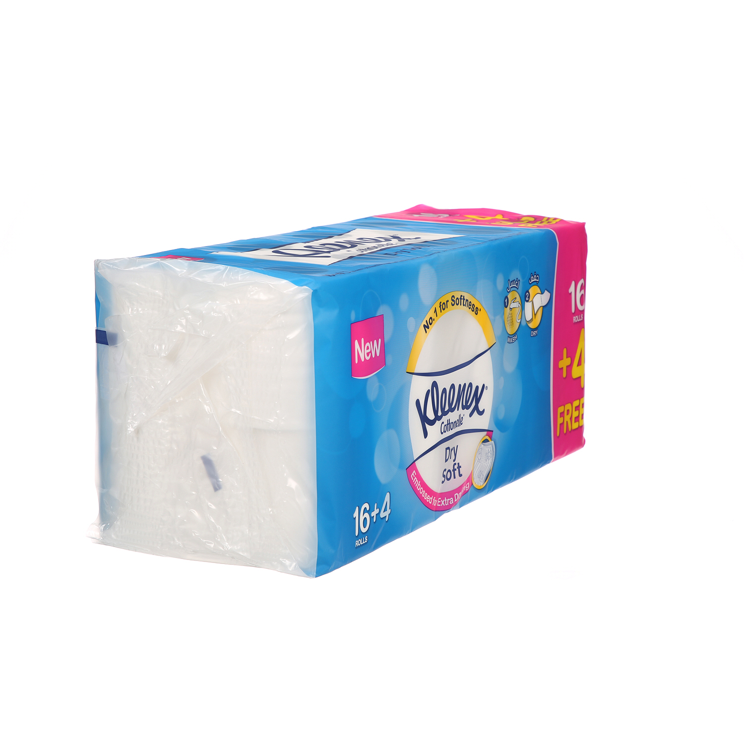 Kleenex Toilet Tissue Dri Soft 200 Ply (16 + 4 Free)