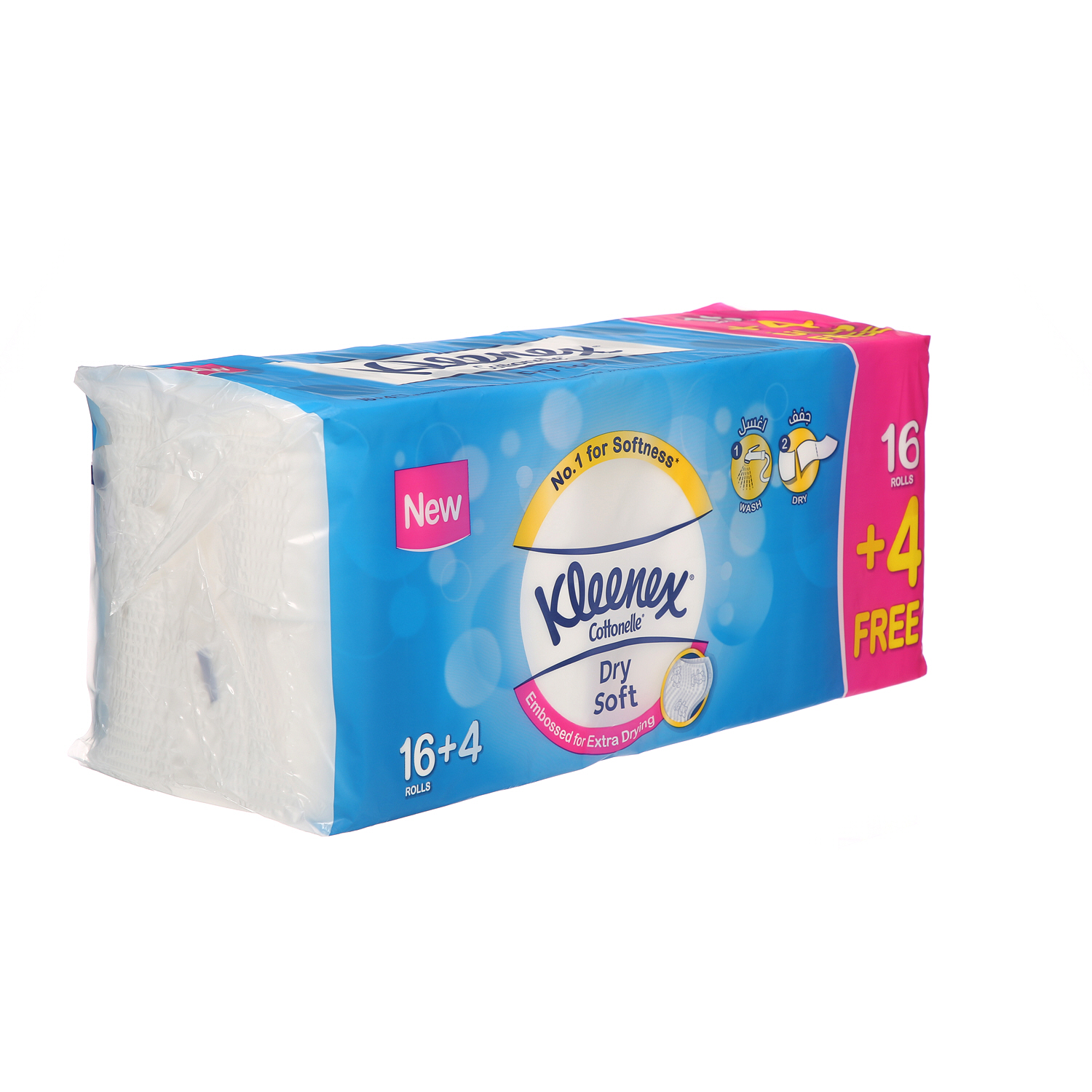 Kleenex Toilet Tissue Dri Soft 200 Ply (16 + 4 Free)