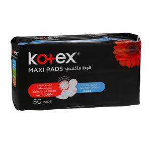 Kotex Slim Normal Wing Coco Sanitary Napkin 50 Pads