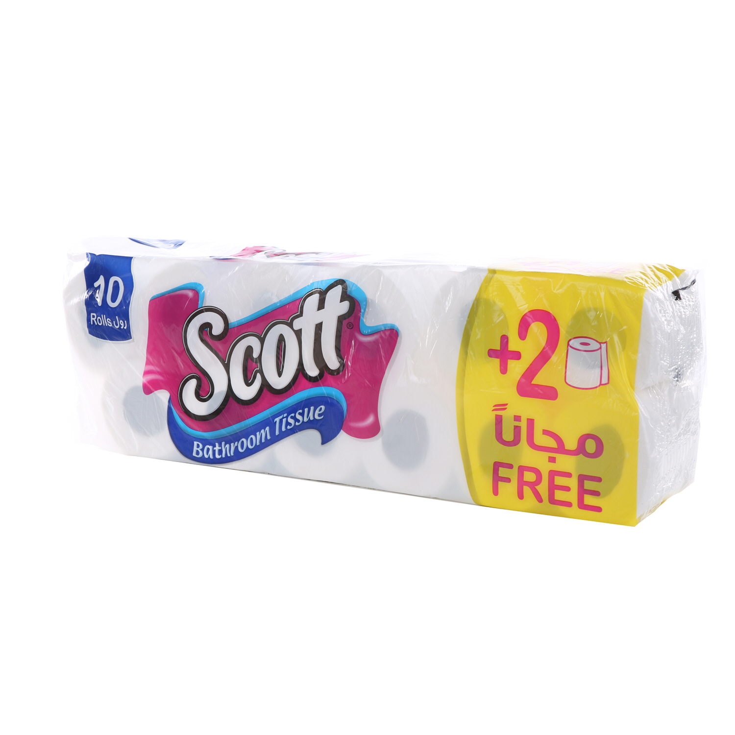 Scott Extra Soft Bathroom Tissue Unscented Roll 10 + 2 Free