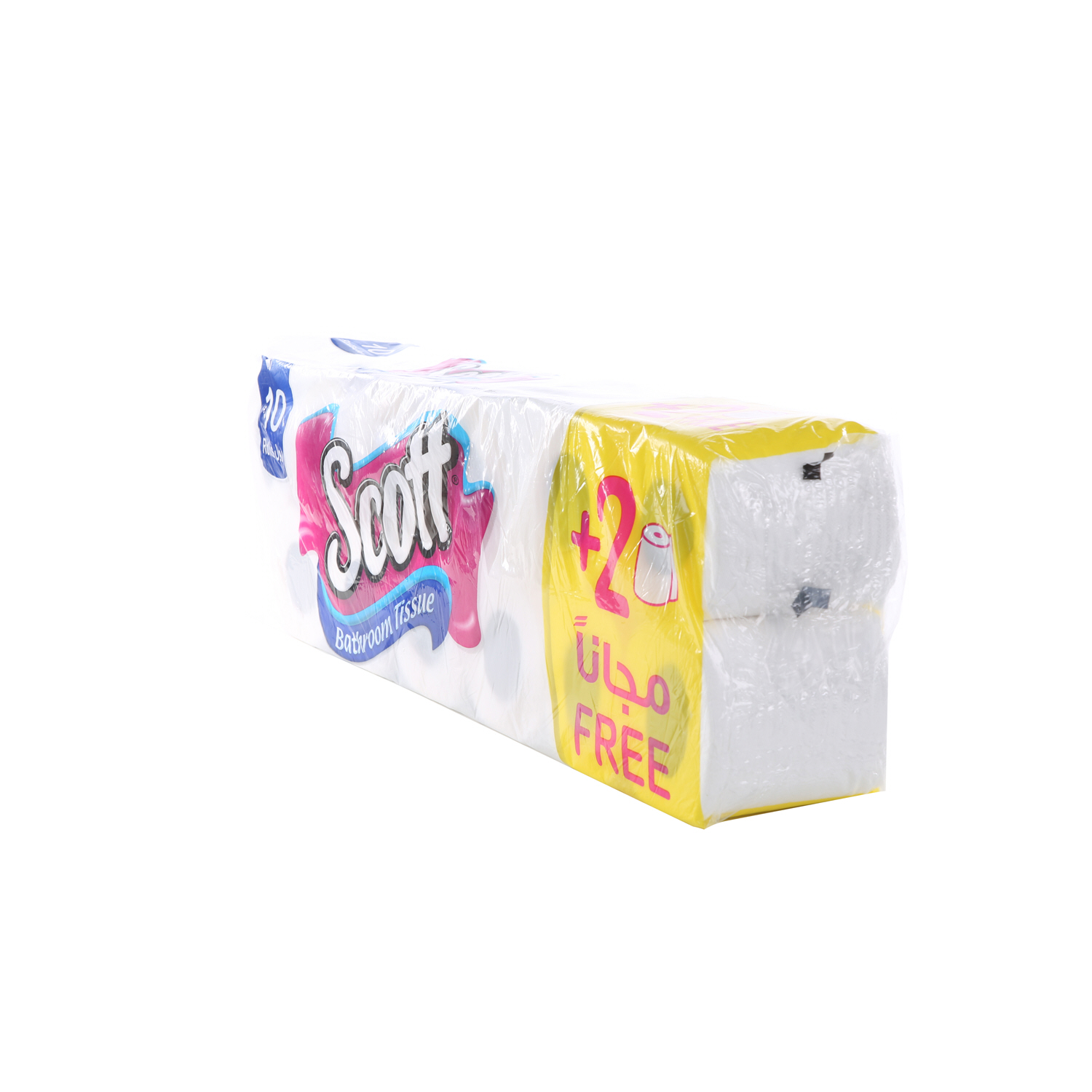 Scott Extra Soft Bathroom Tissue Unscented Roll 10 + 2 Free