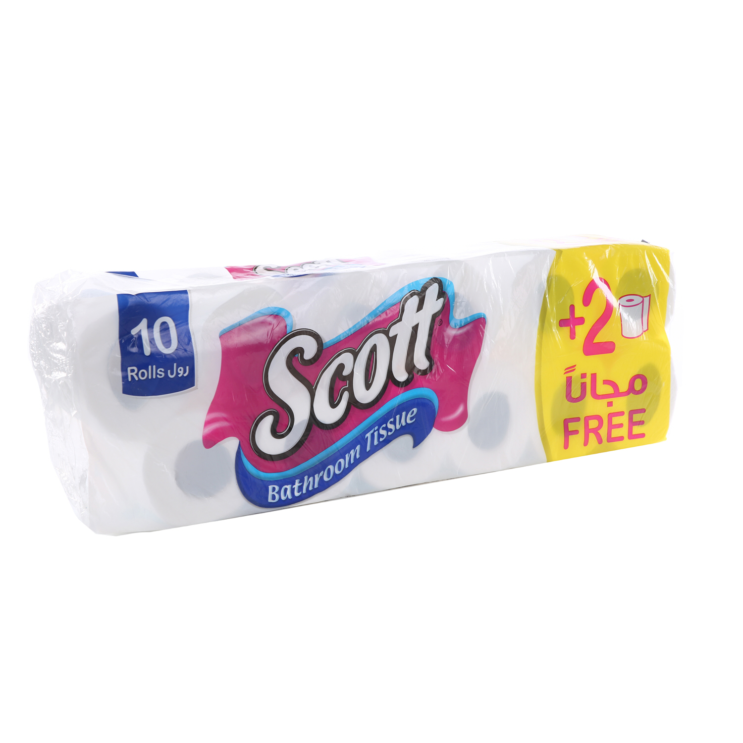 Scott Extra Soft Bathroom Tissue Unscented Roll 10 + 2 Free