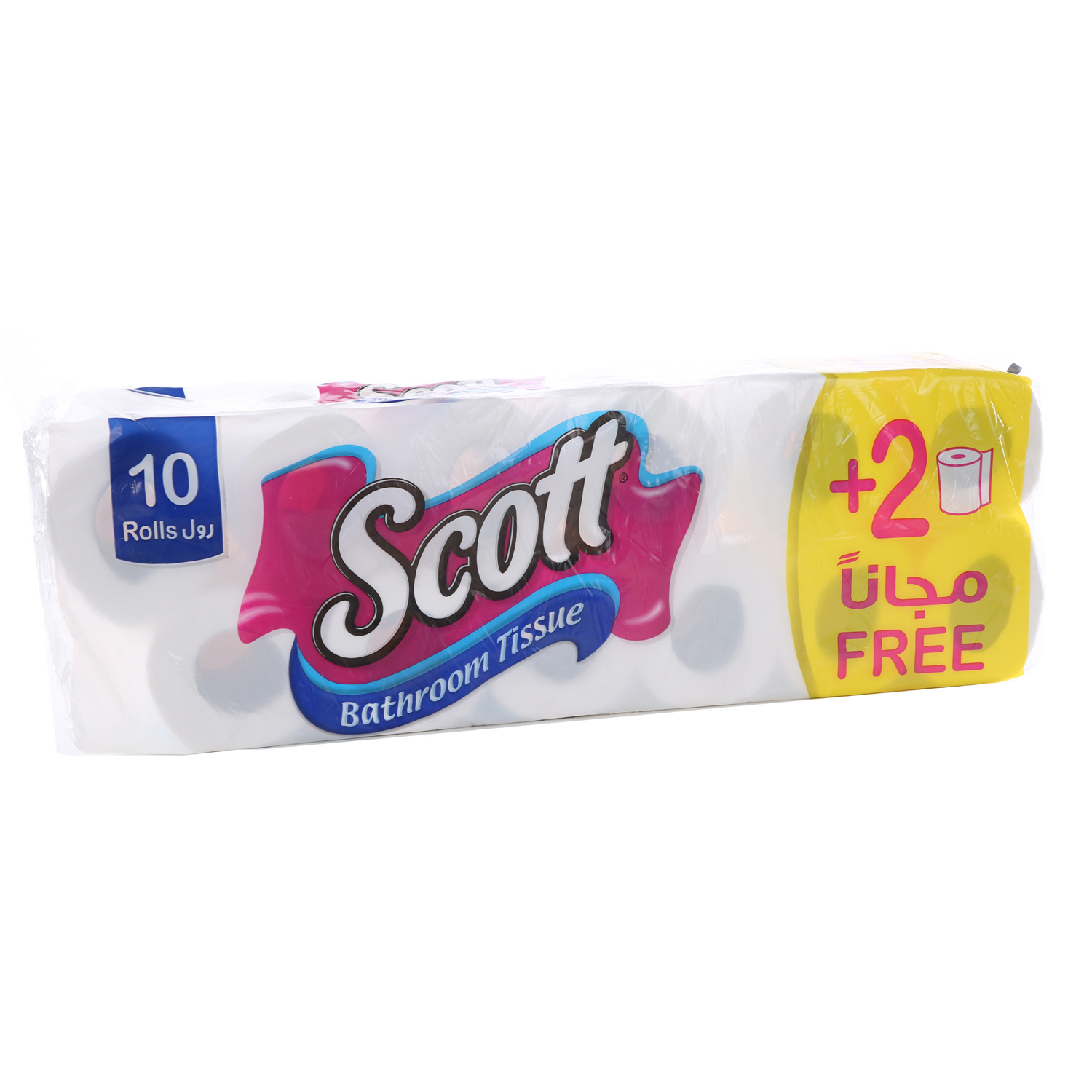 Scott Extra Soft Bathroom Tissue Unscented Roll 10 + 2 Free