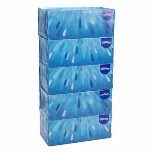 Kleenex Facial Tissue Daily Care 170 Sheet × 5 Pack