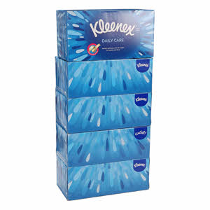 Kleenex Facial Tissue Daily Care 170 Sheet × 5 Pack