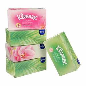Kleenex Facial Tissue Natural Collections 170 Sheet × 5 Pack