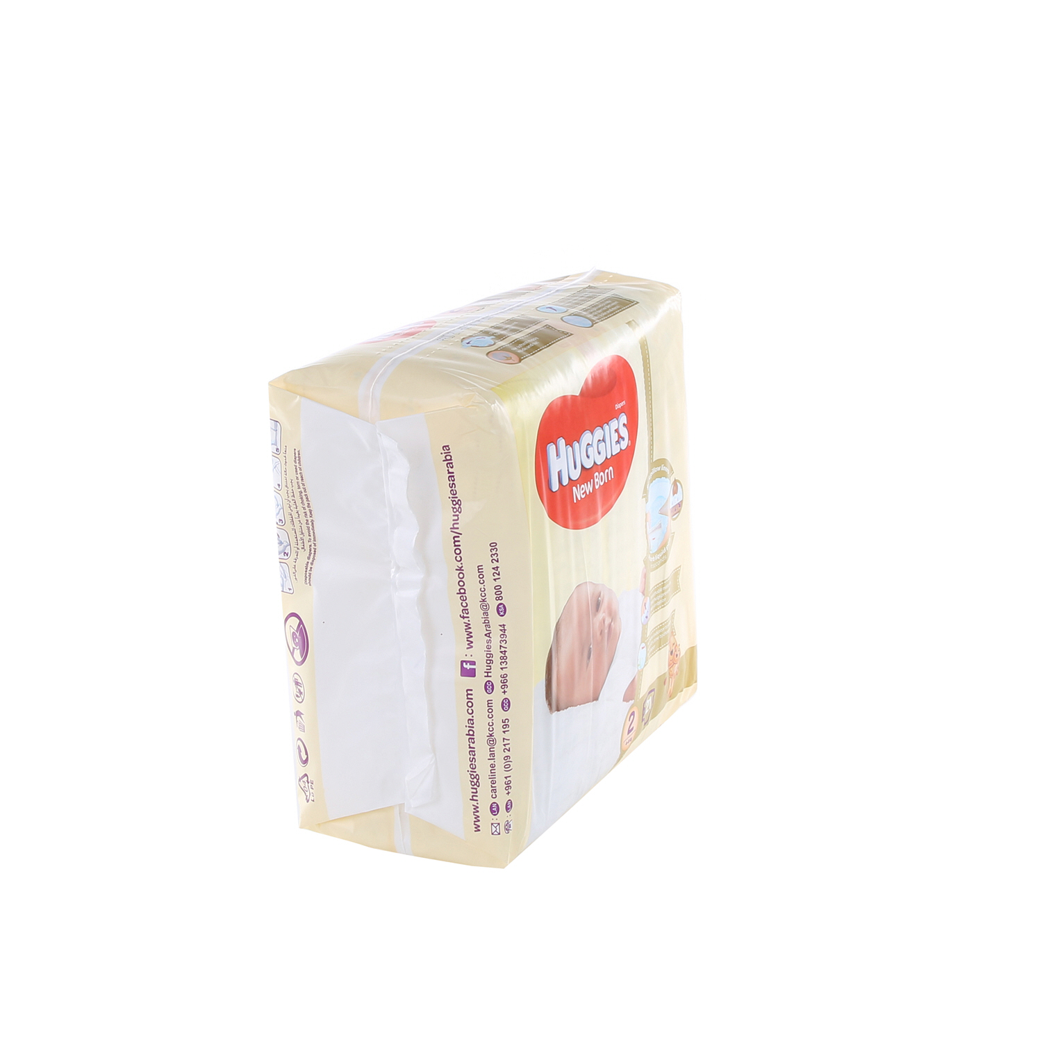 Huggies Pure & Natural Diapers Organic Cotton No.2