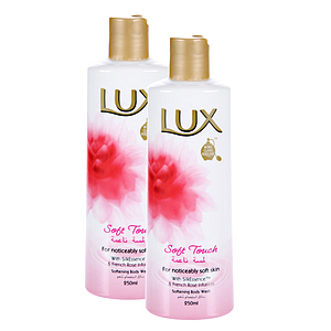 Lux Body Wash  Soft Touch 250ml × 2PCS