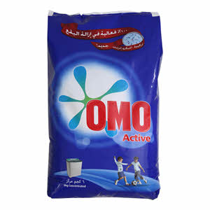 Omo Active Concentrated Detergent Polybag  6Kg