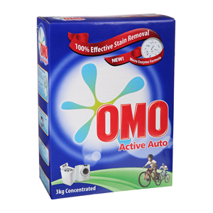 Omo Active Auto Detergent With A Touch Of Comfort 3 Kg