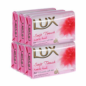 Lux Beauty Soap Soft Touch 120gm x 5+1Free