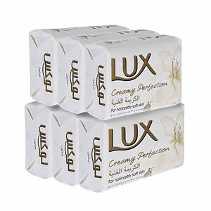 لوكس الجمال صابون كريمي 120 جرام × عدد 5+1 مجاناً
