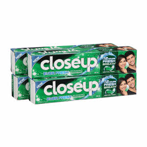 Close Up Tooth Paste Menthol Fresh 4 X120Ml