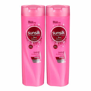 Sunsilk Shampoo Shine & Strong 2 x 400Ml