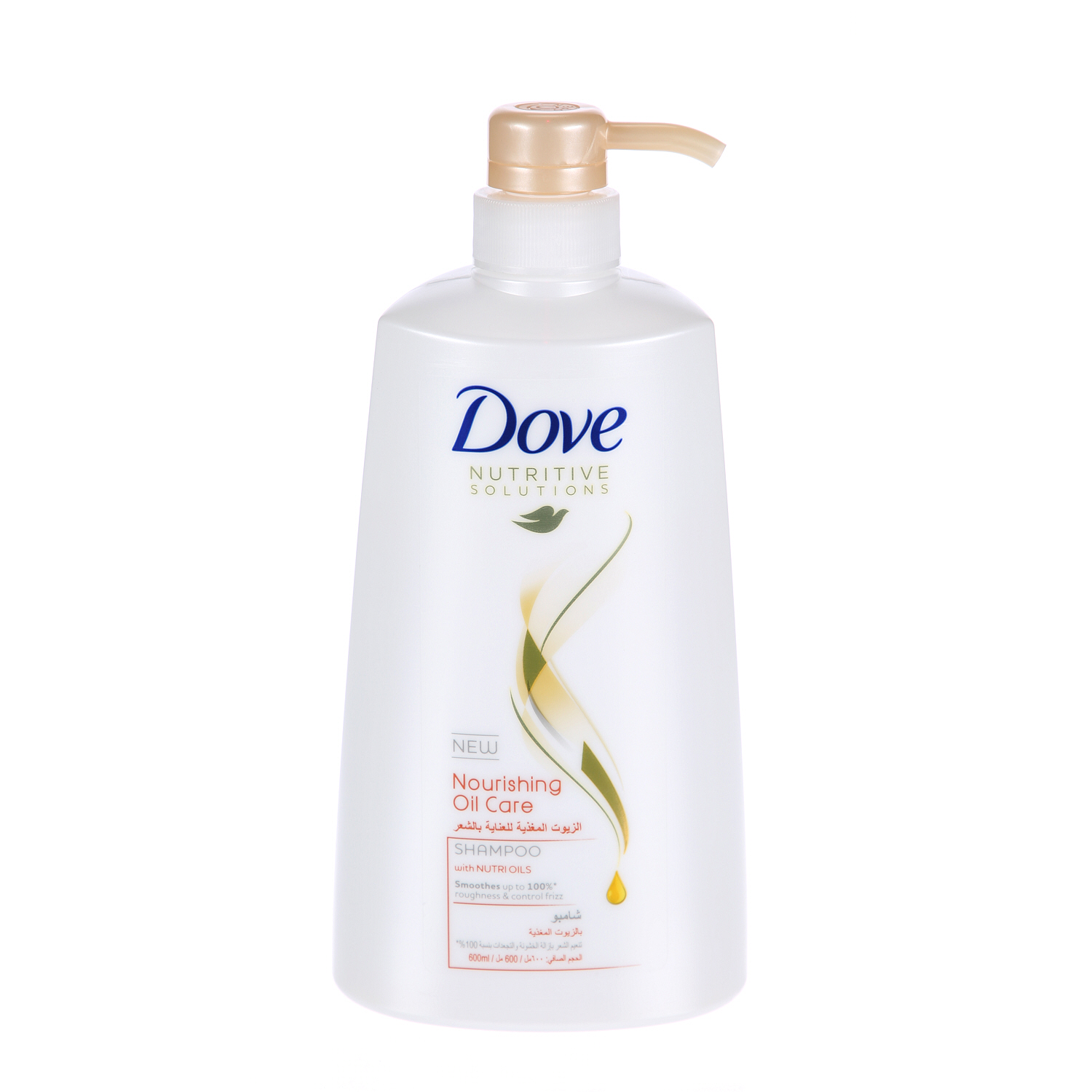 Dove Nourishing Oil Care Shampoo 600 ml