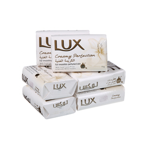 LUX Soap Bar Creamy Perfection 75gm × 6PCS