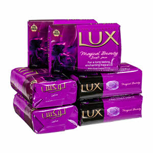 LUX Soap Bar Magical Beauty 170gm × 6PCS