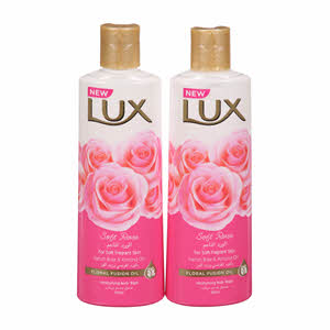 Lux Body Wash Soft Touch Rose 2 X 250Ml