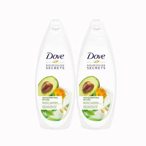 Dove Avocado Shower Gel 250ml x 2PCS