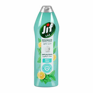 JIF Antibacterial Dishwashing liquid Mint & Lemon 750 ml