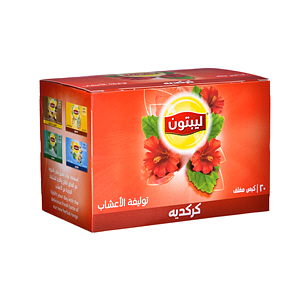 Lipton Herbal Infusion Tea Hibiscus 20 × 2 g