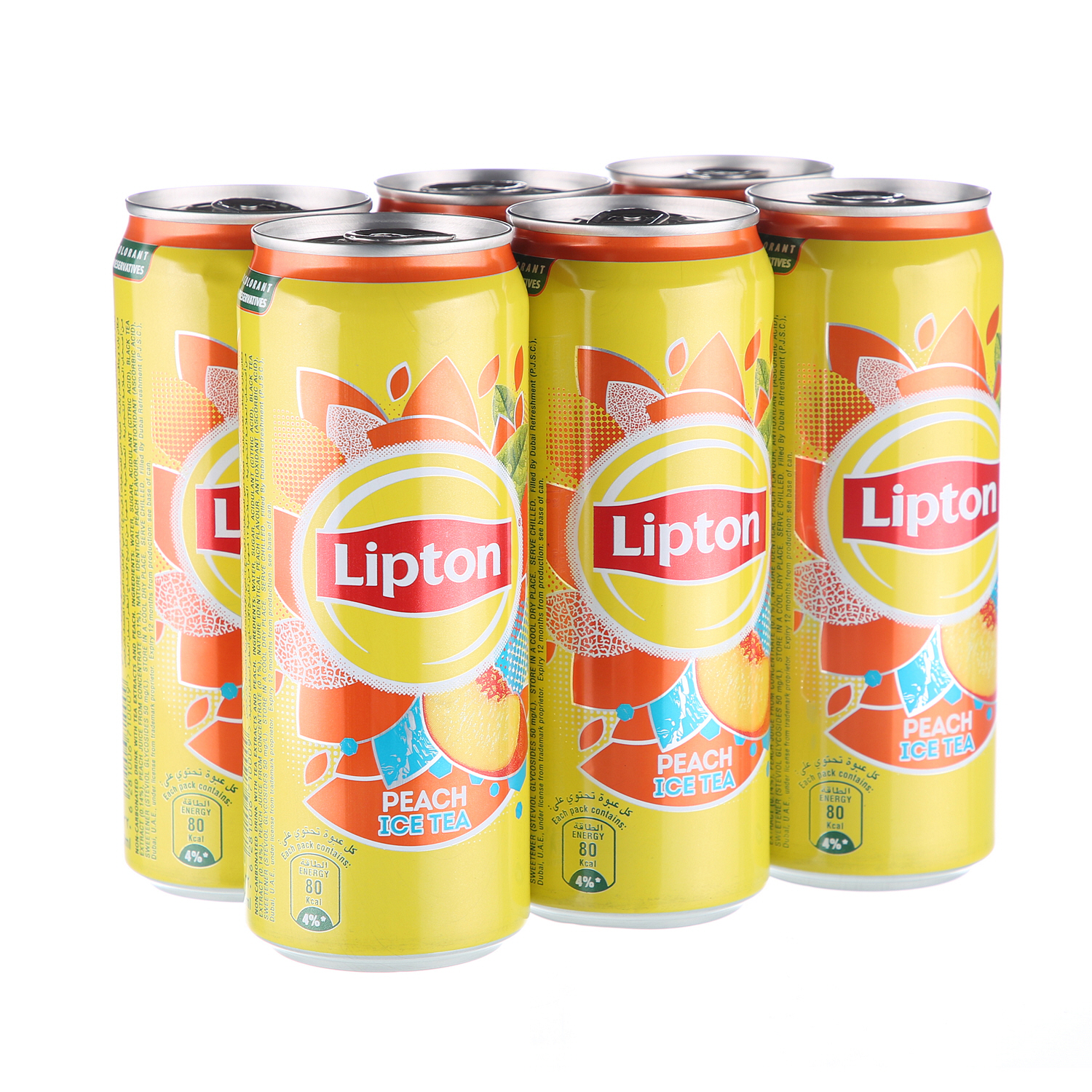 Lipton Ice Tea Peach 320 ml × 6 Pack