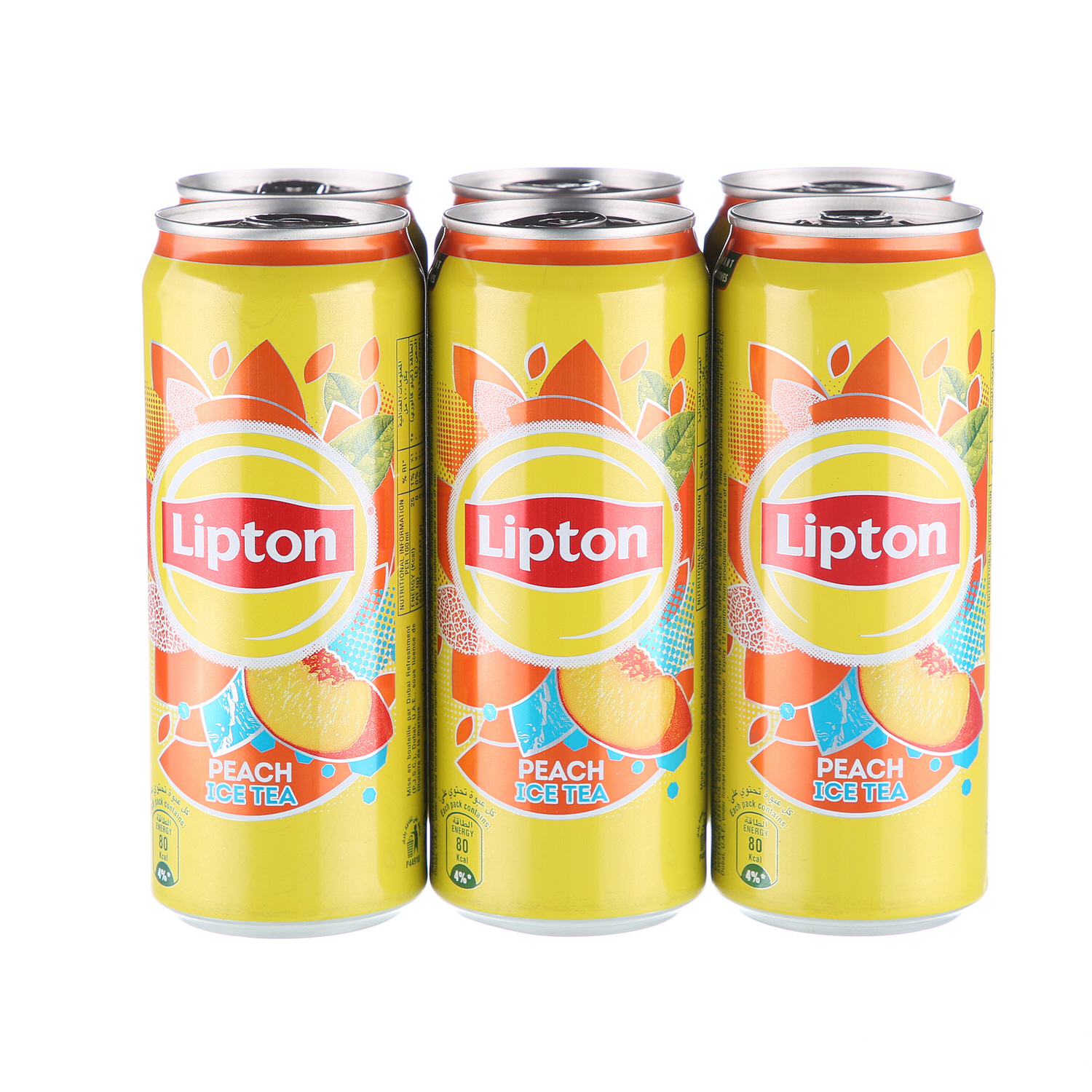 Lipton Ice Tea Peach 320 ml × 6 Pack