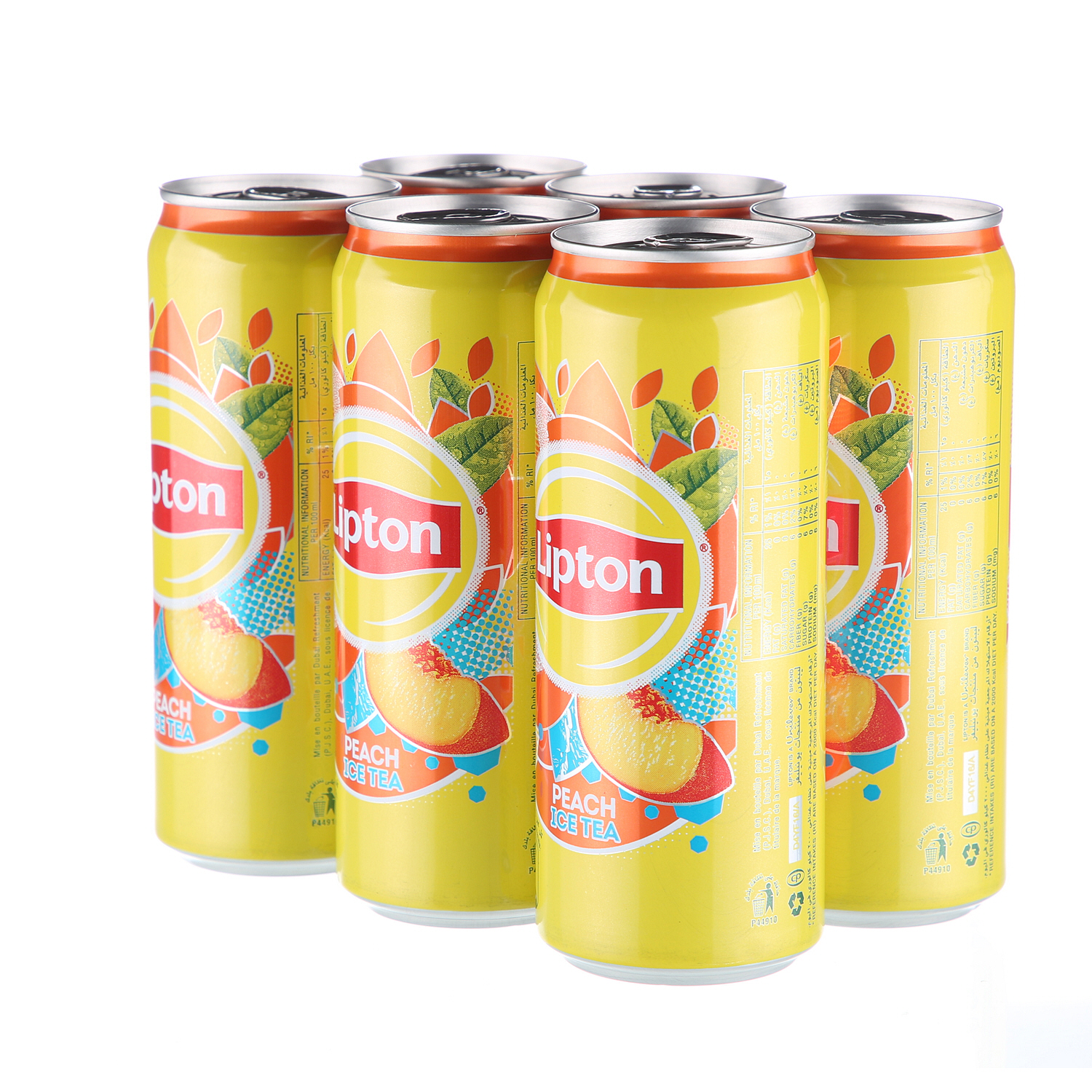 Lipton Ice Tea Peach 320 ml × 6 Pack