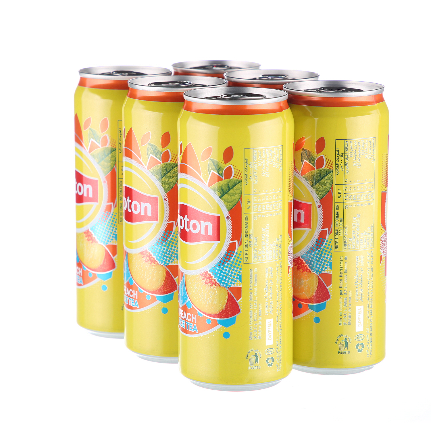 Lipton Ice Tea Peach 320 ml × 6 Pack