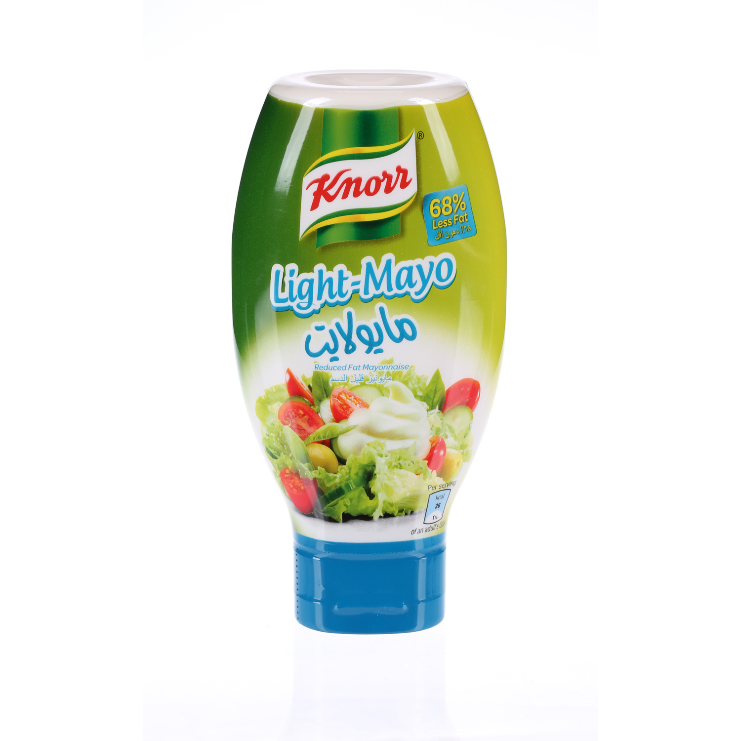 Knorr Mayonnaise Light Plastic Bottle 532 ml