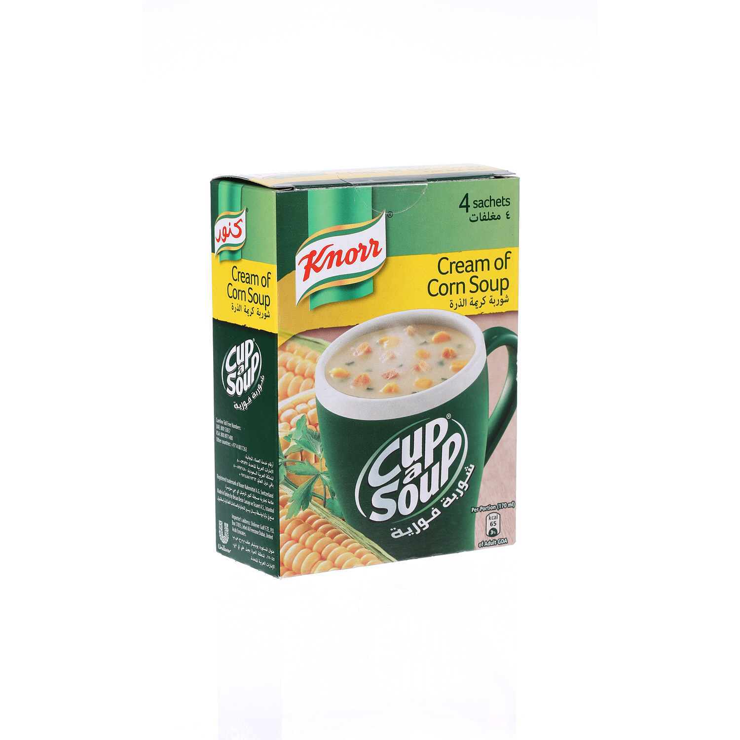 Knorr Soup Cream of Corn 20 g × 4 Pack