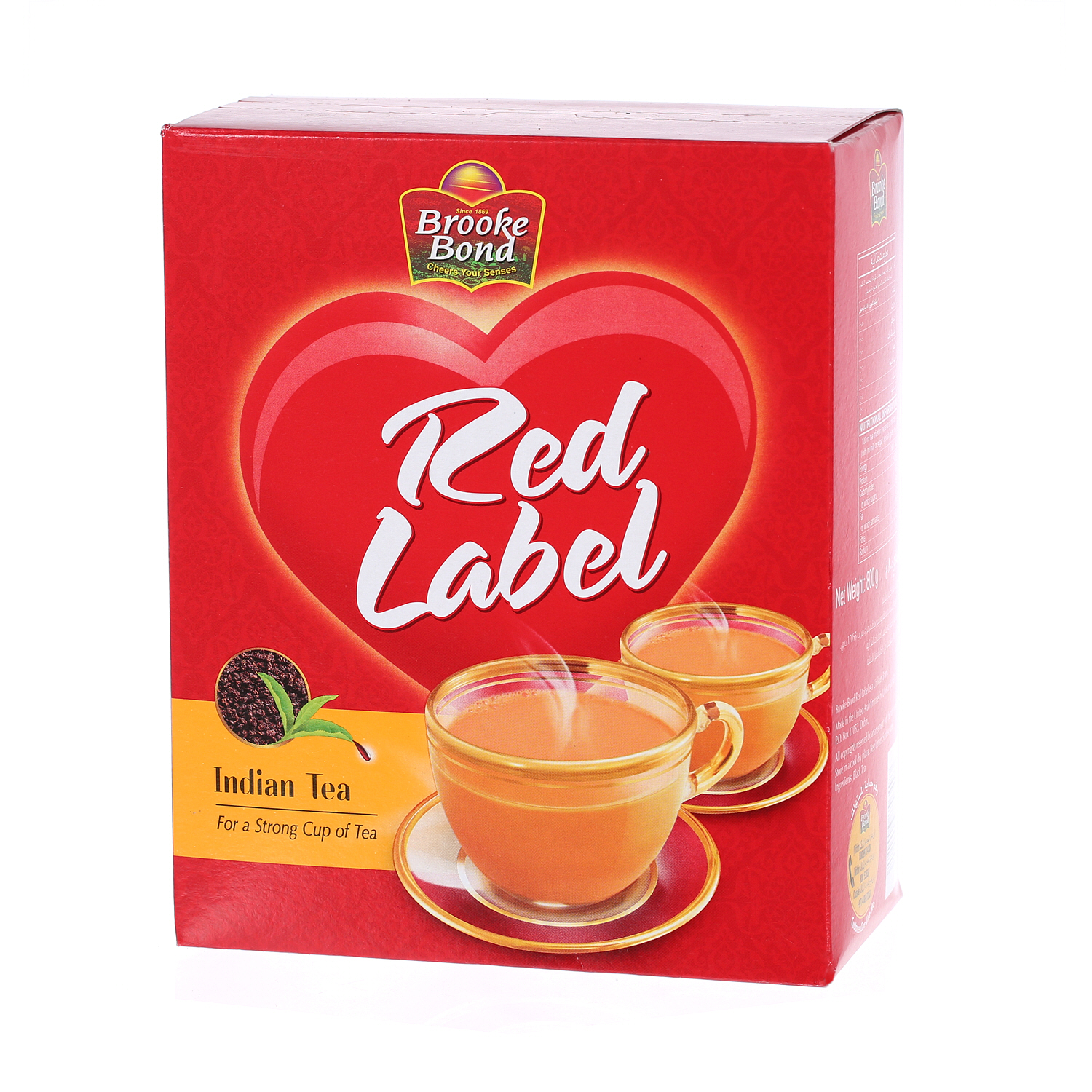 بروك بوند ريد ليبل شاي هندي  800 جرام