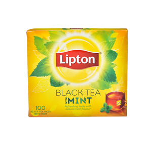 Lipton Yellow Tea Mint Lipton Bag 100 Pack