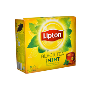 Lipton Yellow Tea Mint Lipton Bag 100 Pack