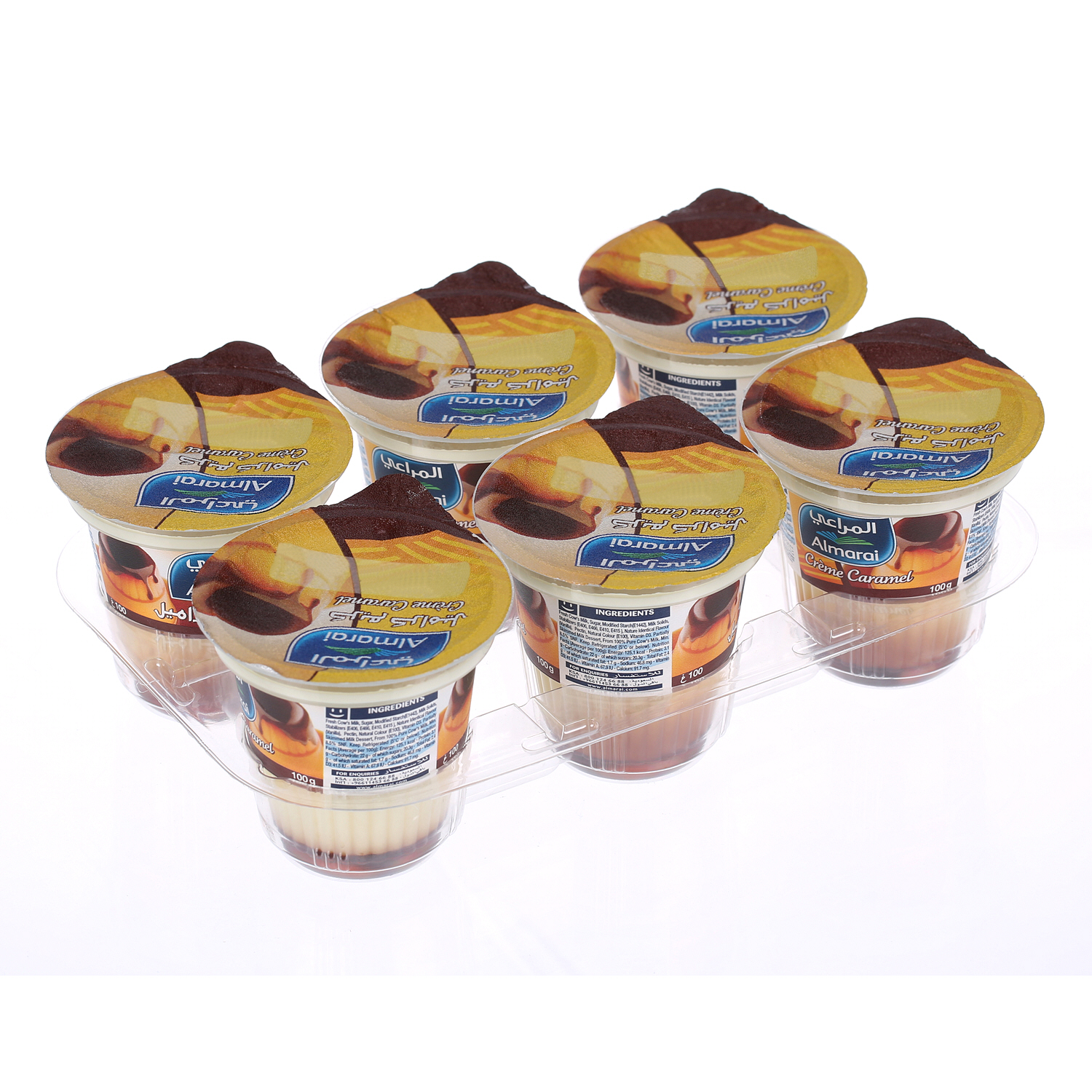 Almarai Cream Caramel Dessert 100gm × 6'S