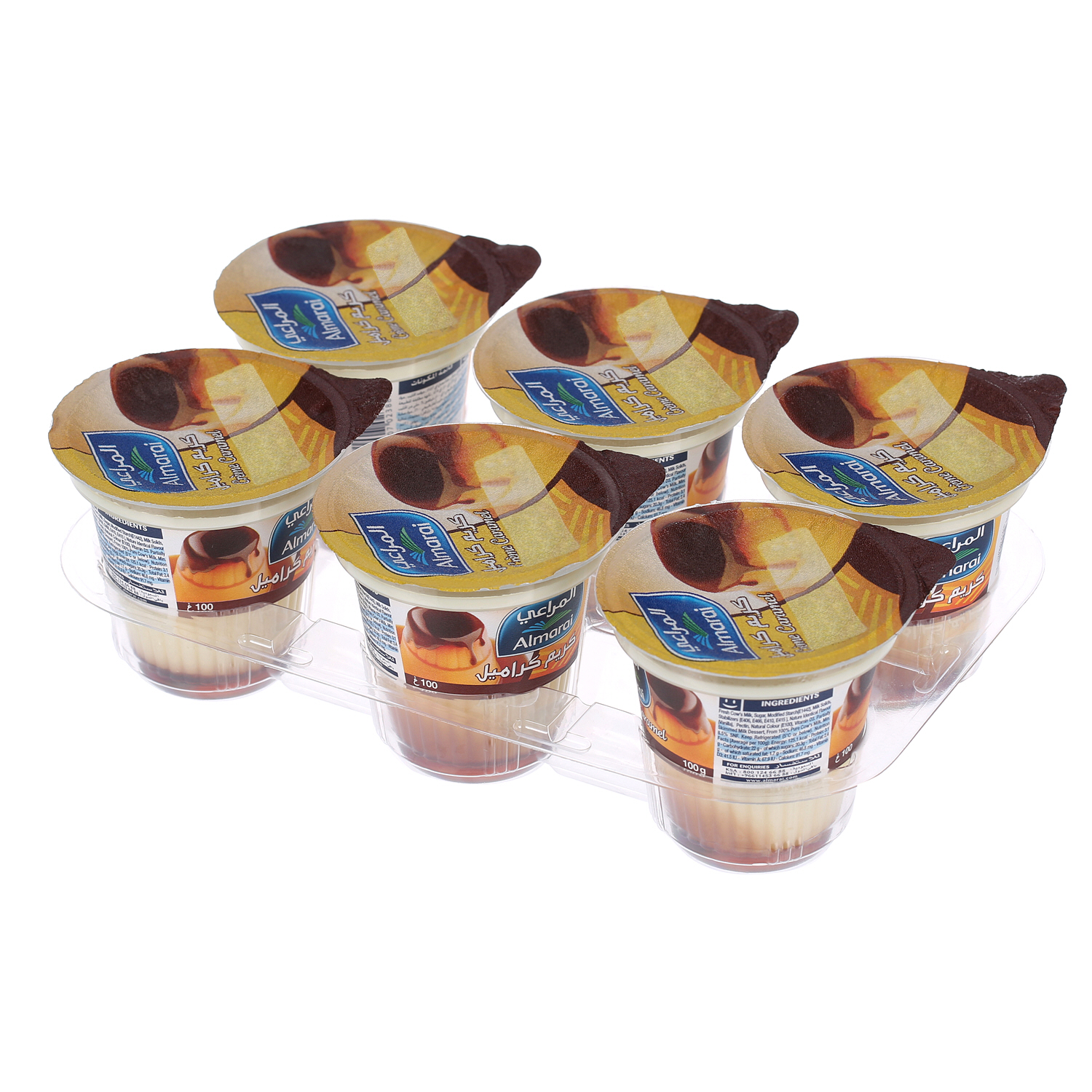 Almarai Cream Caramel Dessert 100gm × 6'S